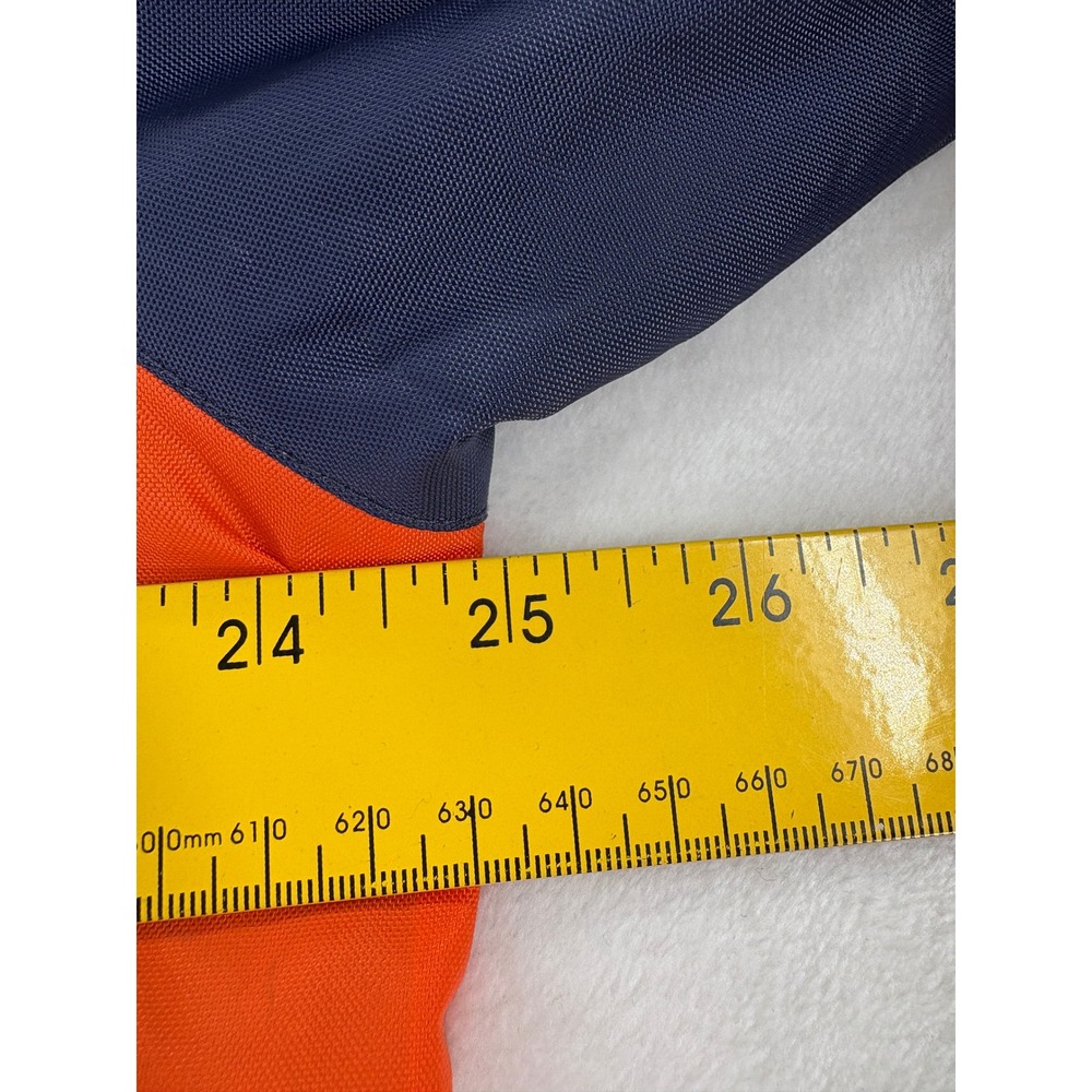 Red Oak Virginia Cavaliers Jacket M 4430 Hooded Fleece Lined Windbreaker Navy - Picture 4 of 6